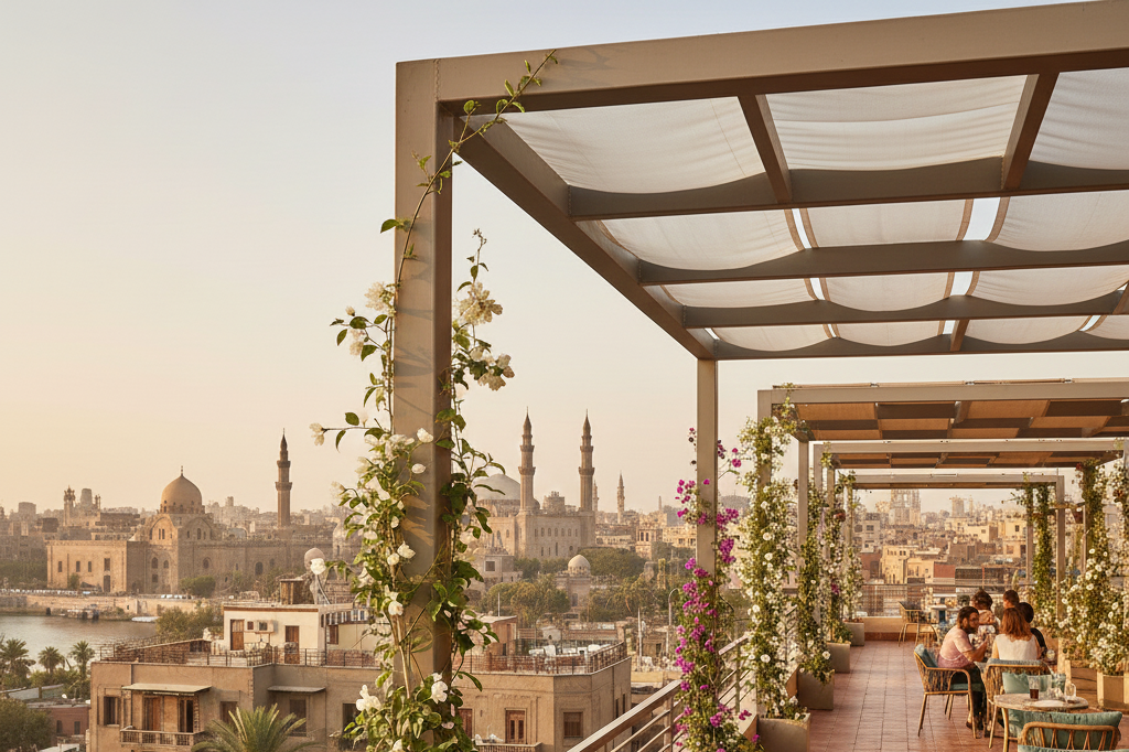 تغطيات البرجولات في القاهرة